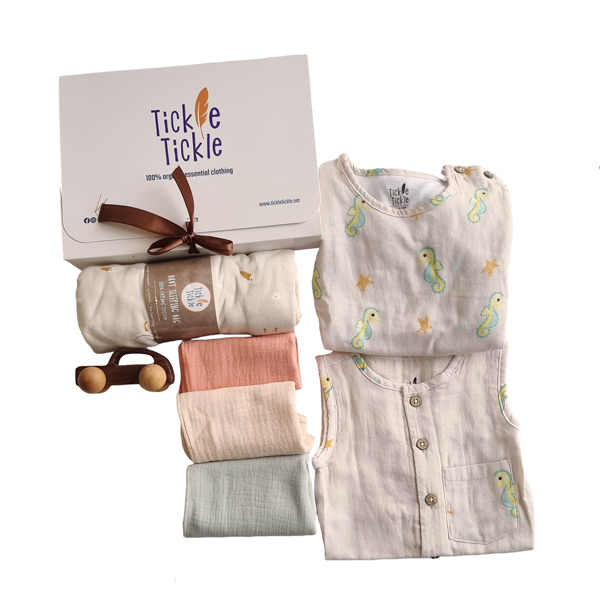 Sea Sparkle Baby Organic Gift Set 2