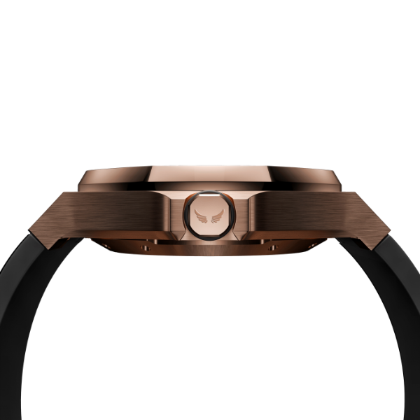 Aurora Rose Gold Skeleton Rubber 3