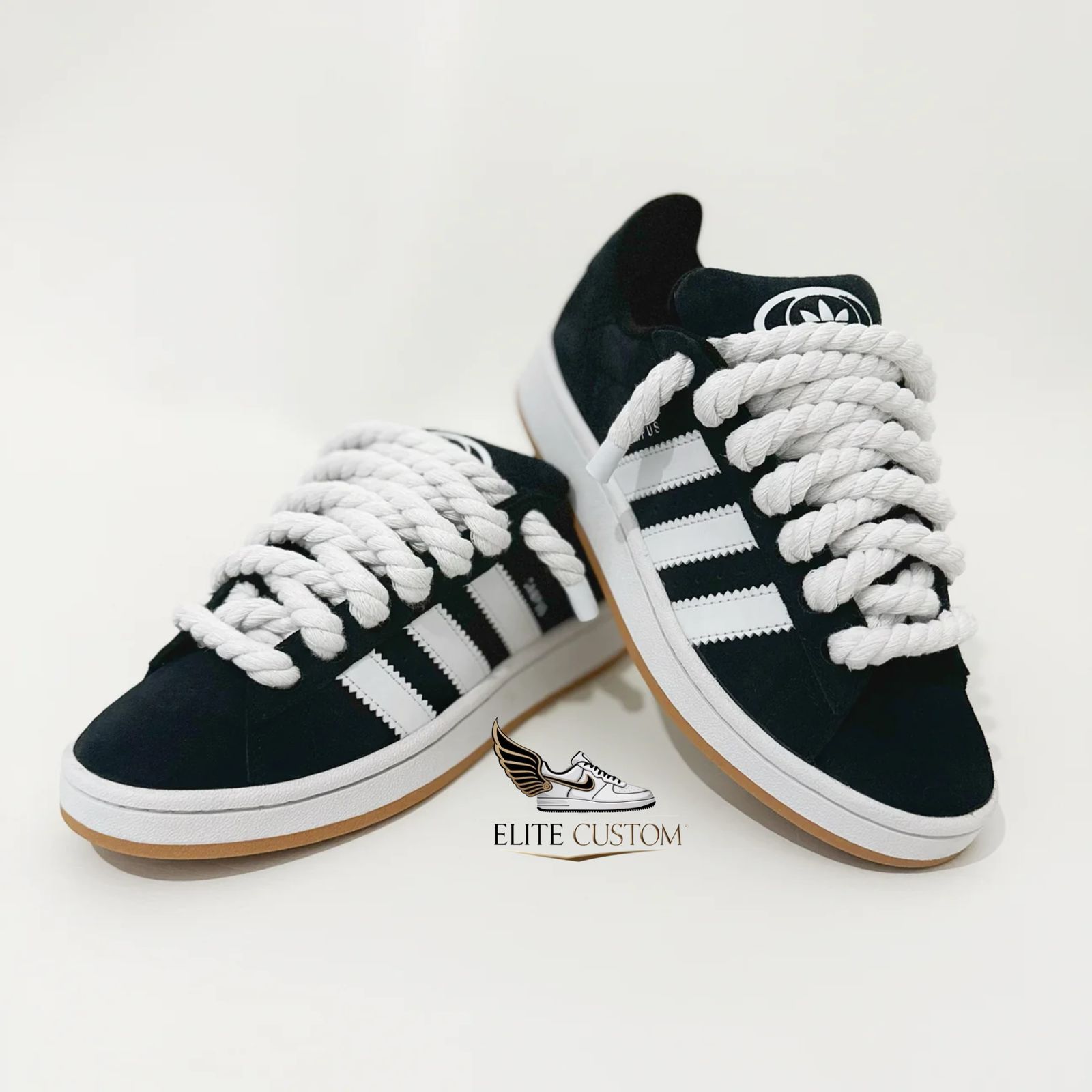 Rope laces Black adidas Campus 00’s 3
