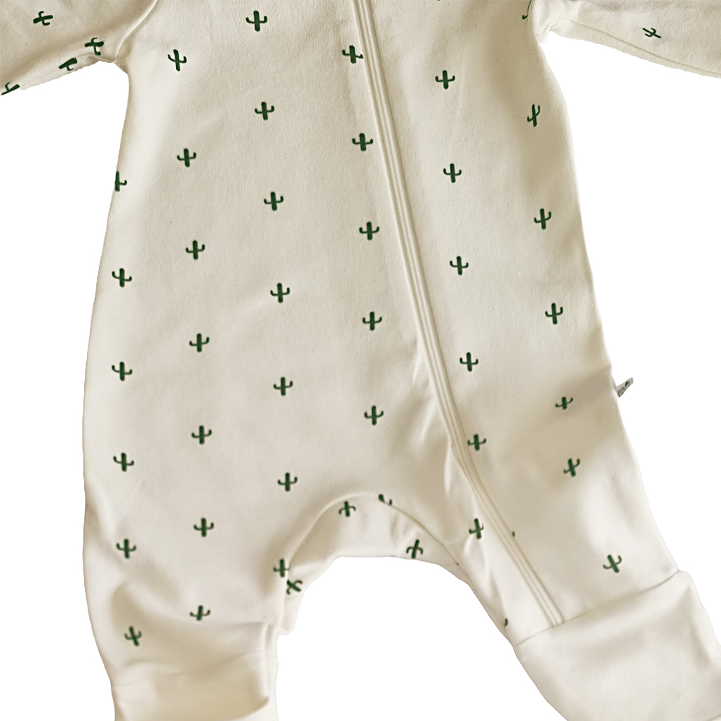 Tickle Tickle Desert Spiky Organic Zipup Sleepsuit Newborn-2 years 3