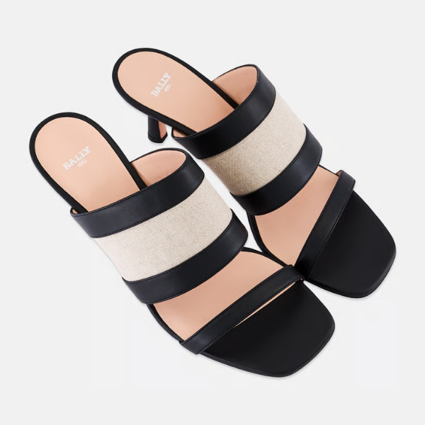 Women Bianka 65-T Slip On Sandals, Black 2