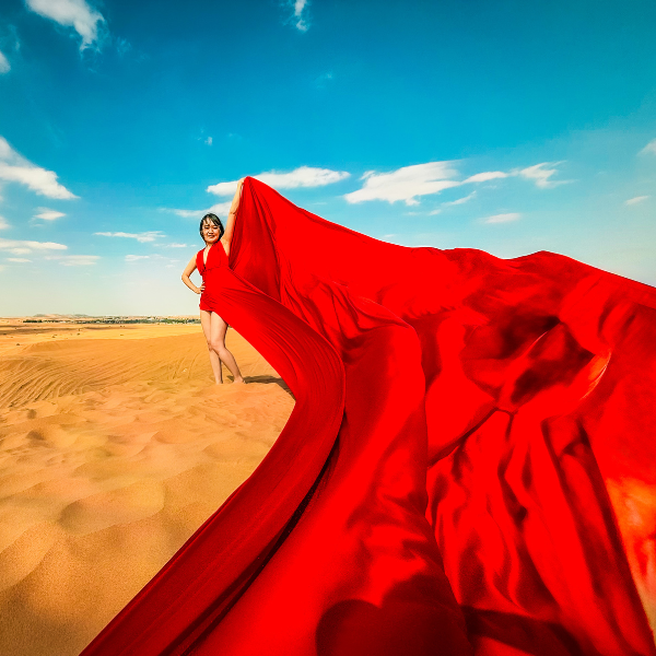 Desert Flying Dress - Videography Tour Experience 7