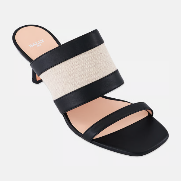 Women Bianka 65-T Slip On Sandals, Black 3