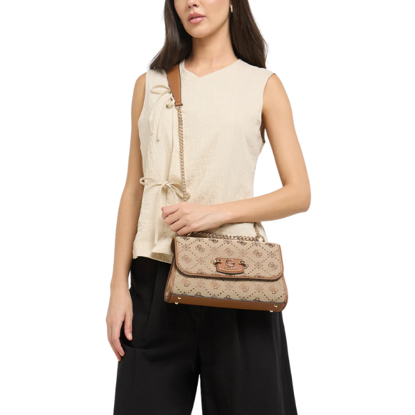 GUESS  Neda Convertible Crossbody Flap for Women | Best Price UAE 4